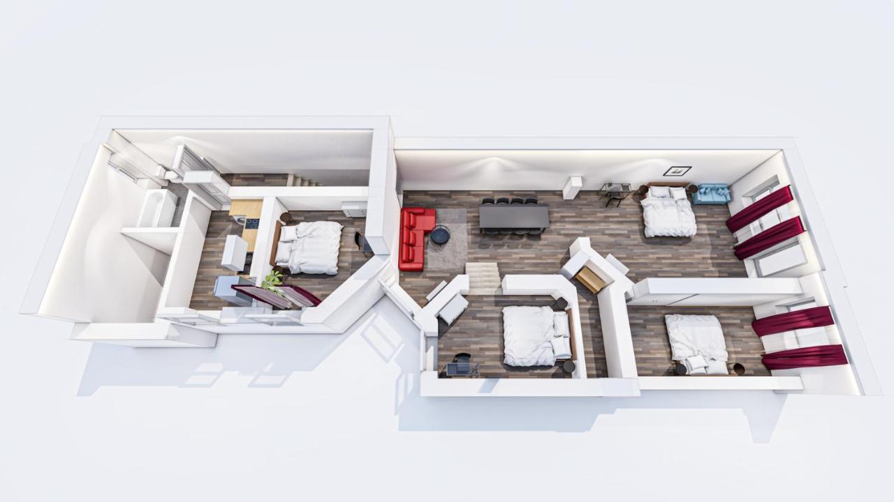 Moabit Family Apartment Берлин Екстериор снимка